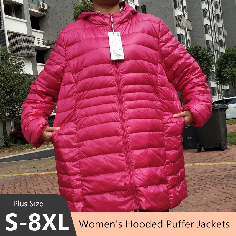 PLUS ขนาด 5XL 6XL 7XL ผู้หญิง  - Winter Clothing Pk บทวิจารณ์และราคา