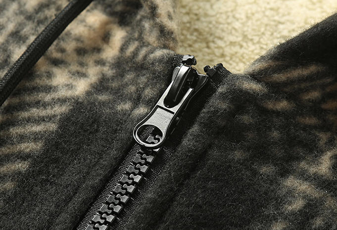 เสื้อแจ็คเก็ตเชิ้ตลายสก็อตมีฮู - Winter Clothing Pk บทวิจารณ์และราคา